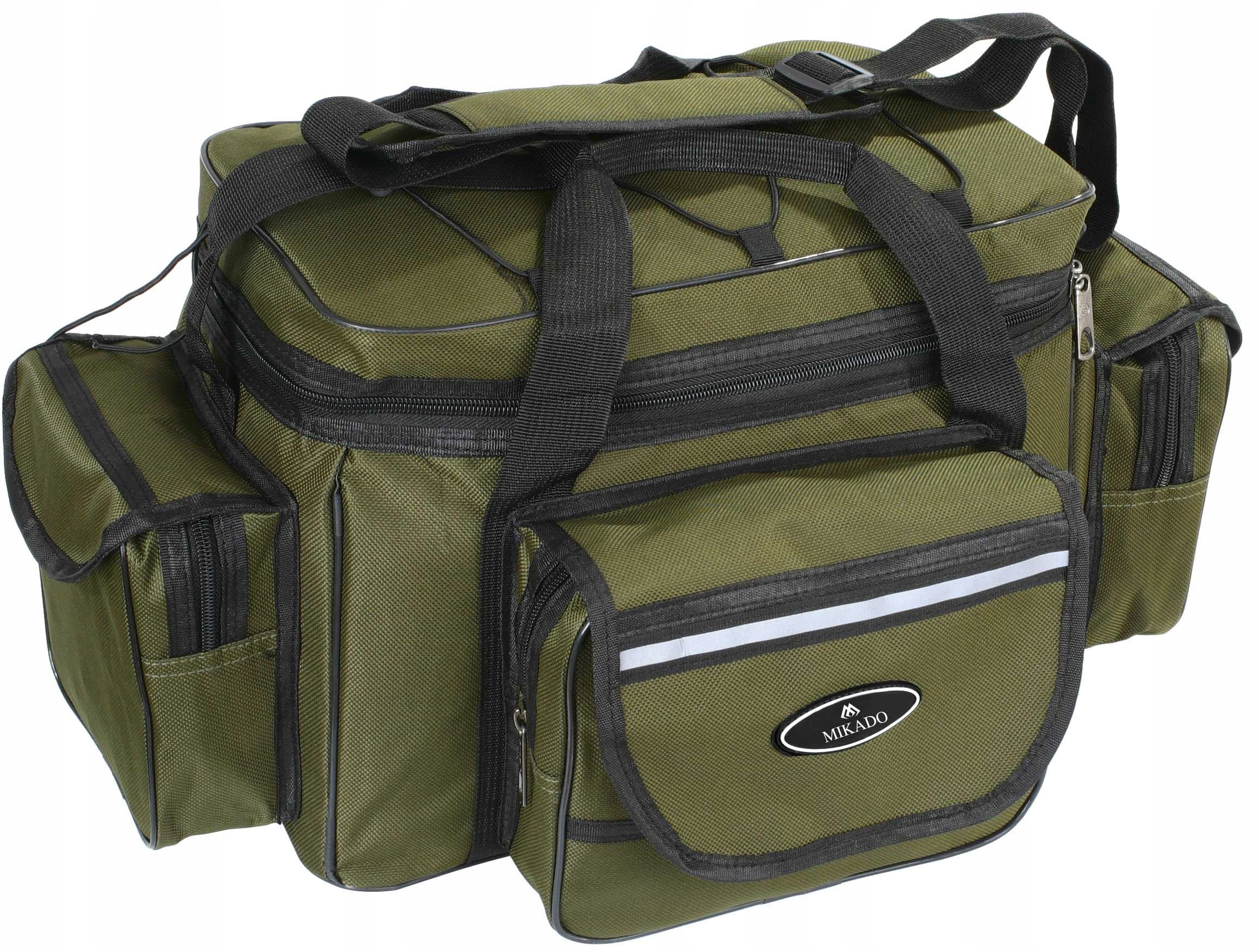 Mikado Torba Karpiowa Territory Duża Zielona 52 x 29 x 27 cm