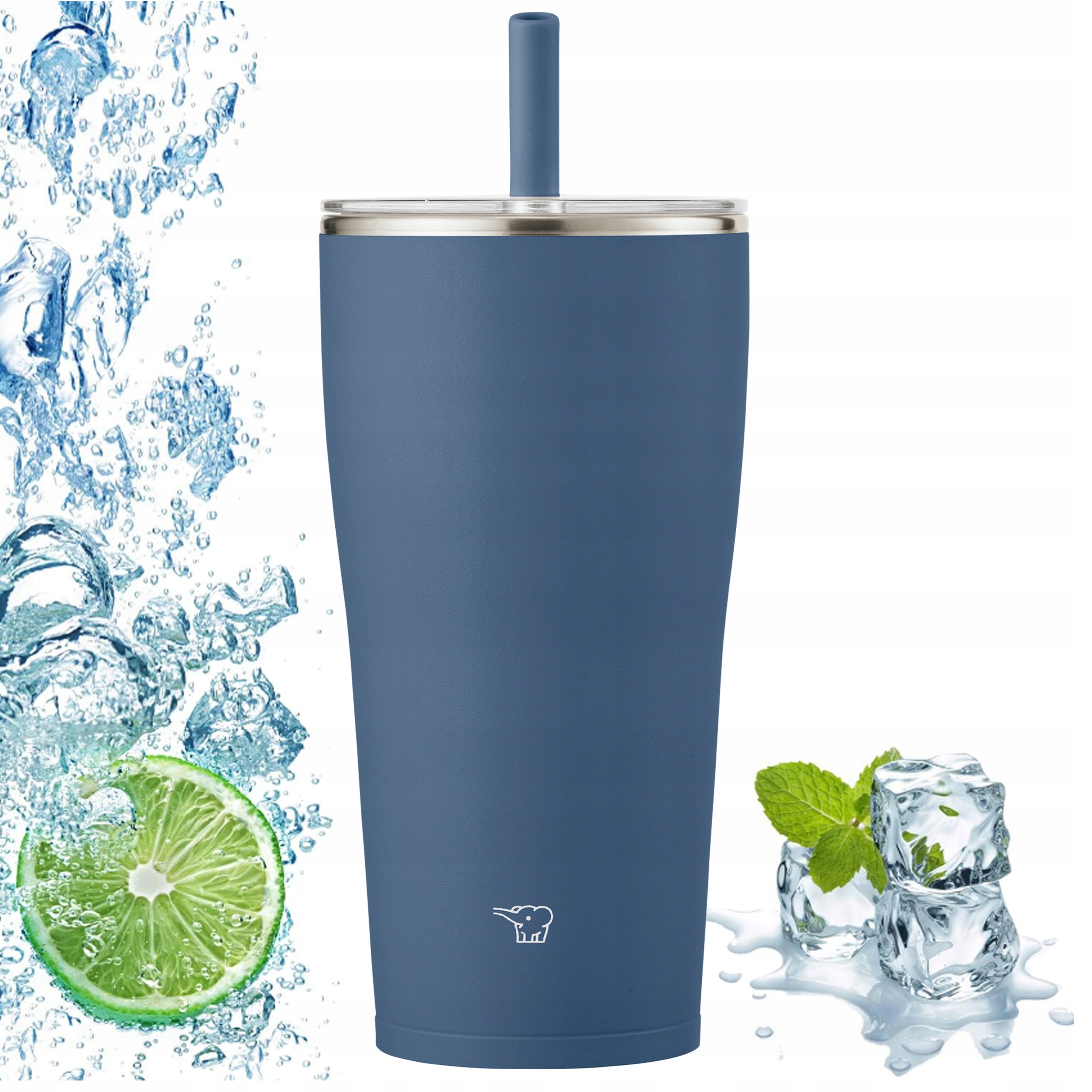 Termohrnček so slamkou na studený nápoj Zojirushi SX-HA72H-AM 720 ml Granát