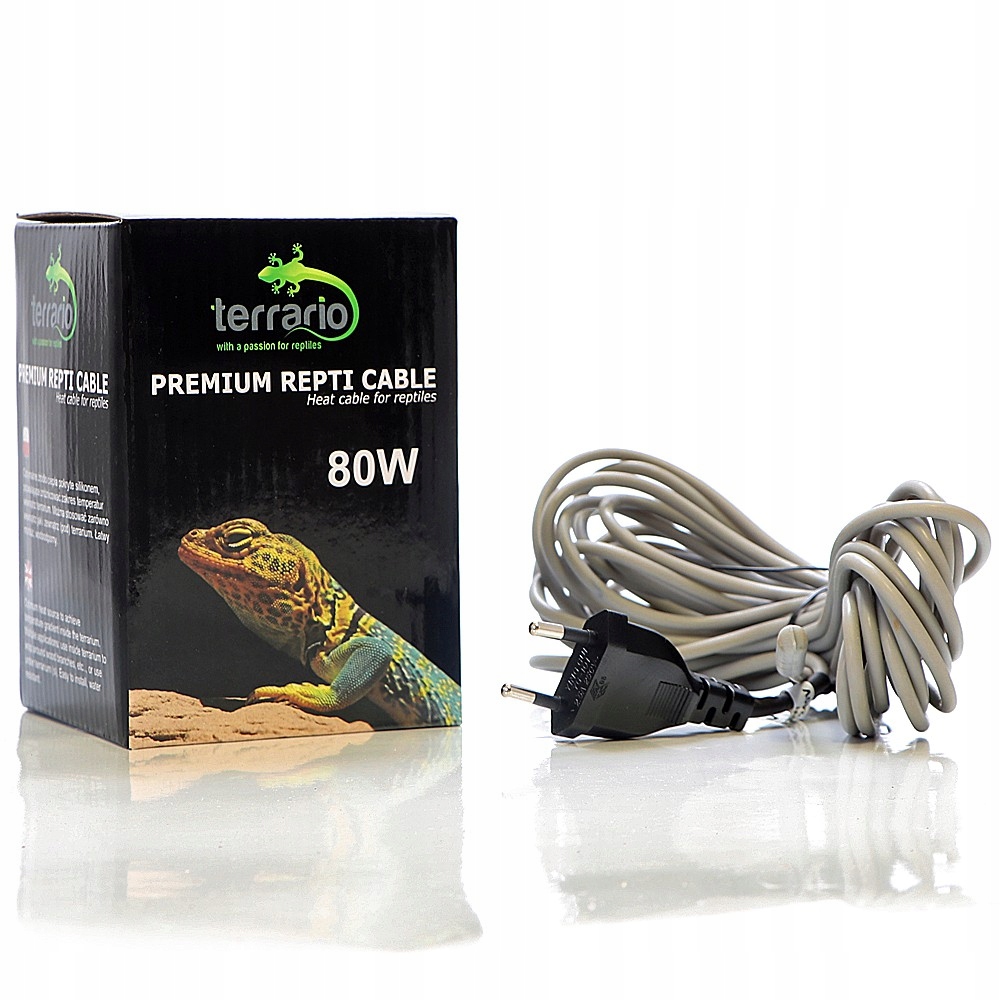 Levně Topný Kabel Pro Vytápění Terária 80W Vysoký Výkon Délka 10,5M