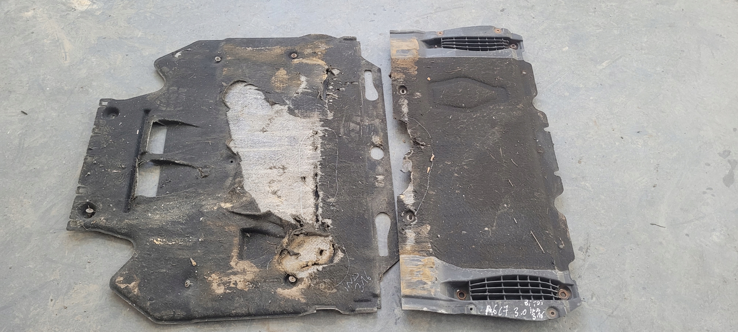 A6 C7 4G OSŁONA PŁYTA POD SILNIK SKRZYNIĘ A7 4G