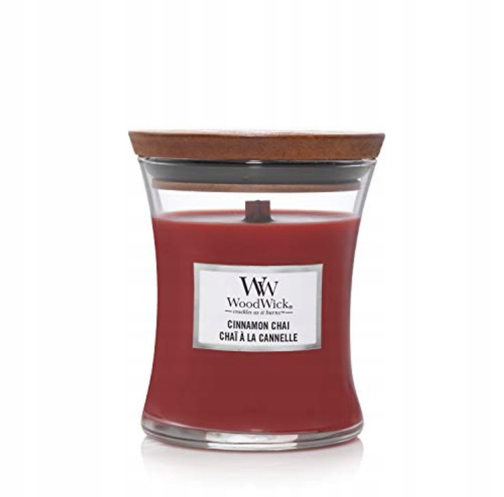 

Woodwick Fragrant Candle Vase Cinnamon Chai 275 G