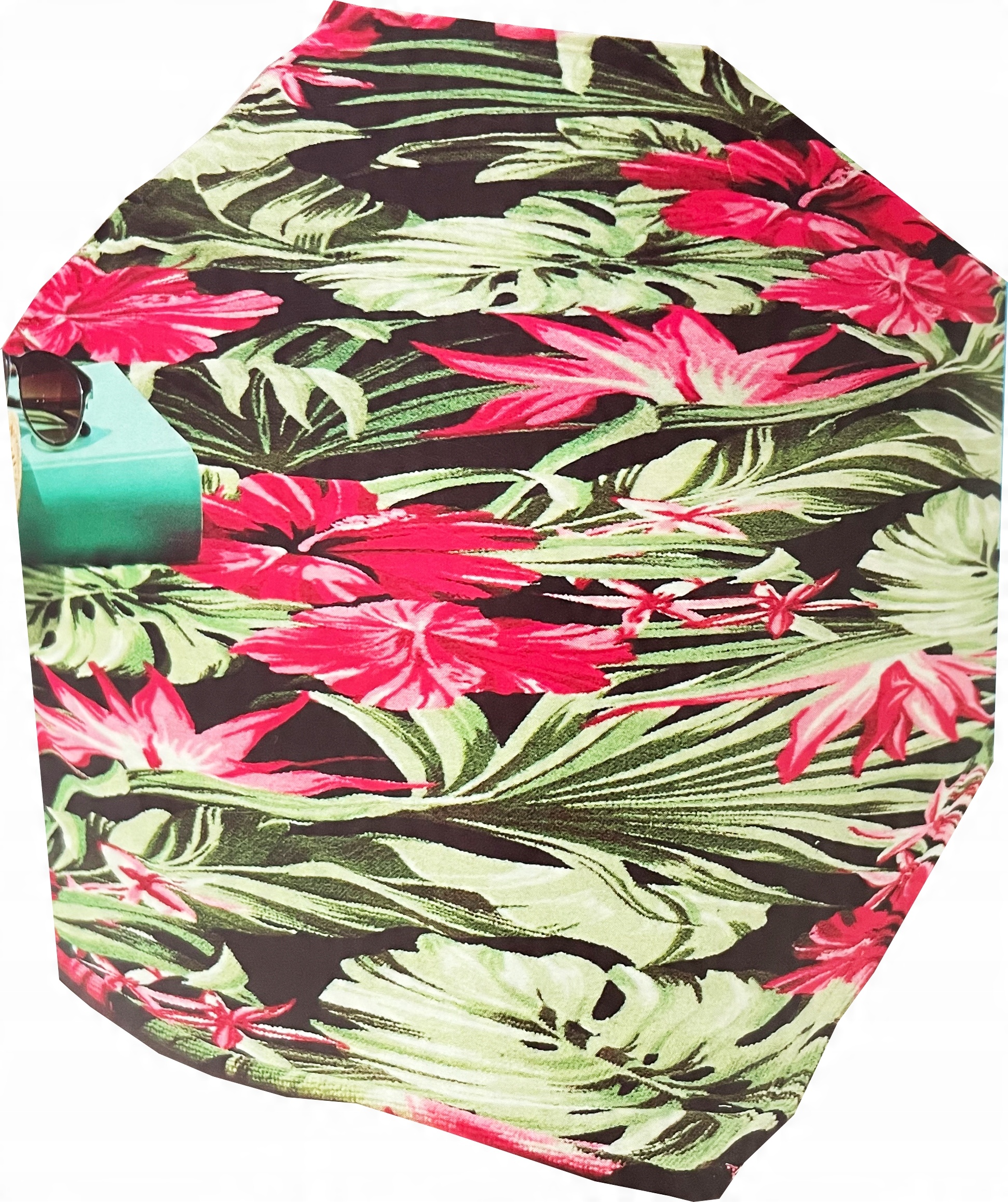 

Summer Ręcznik Plażowy 75x150cm Czerwone Kwiaty