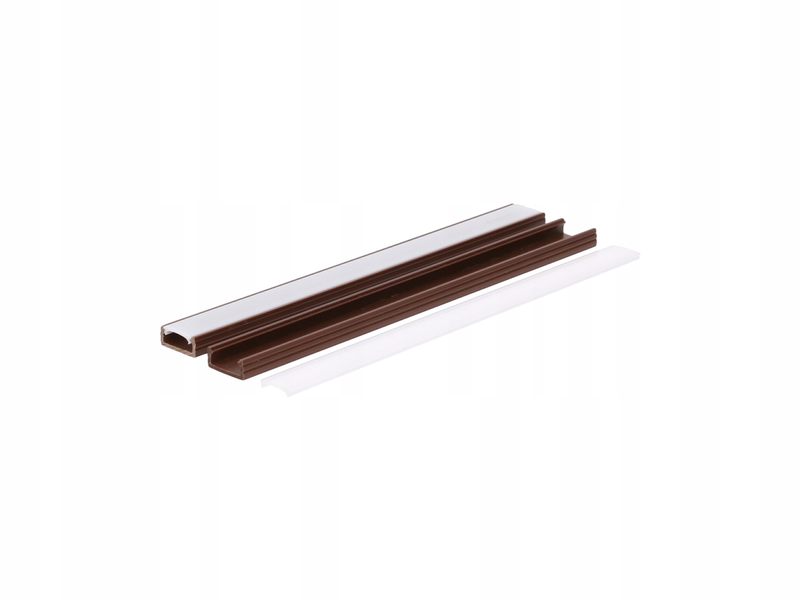 

Profil Led Pcv Line Slim 16X7 2M Brąz Os.mleczna