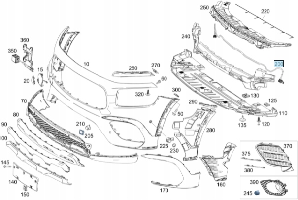 CZUJNIK UDERZENIOWY PIESZEGO GLB X247 19-