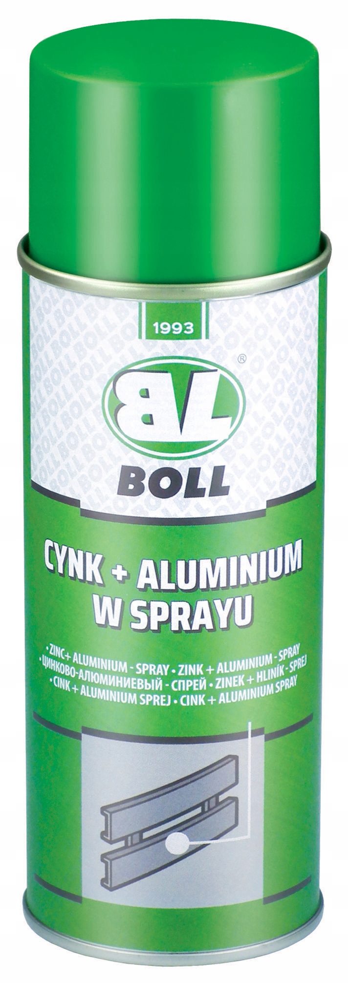 BOLL CYNK + ALUMINIUM W SPRAYU OCYNK - 400ml