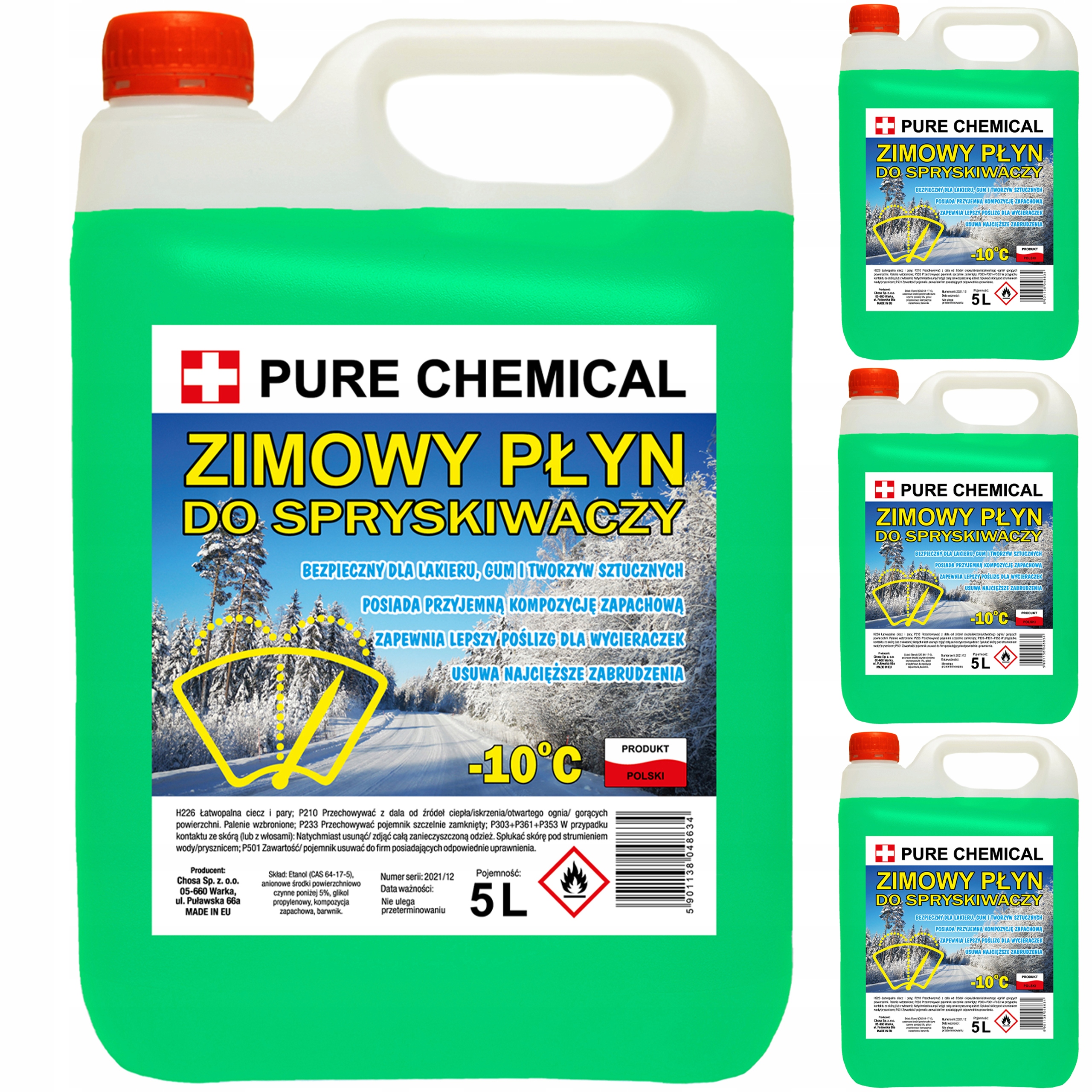 Zimní Kapalina Do Ostřikovačů Pro Všechny 20L