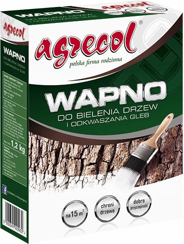 

Wapno do bielenia drzew i odkwaszania gleb Agrecol