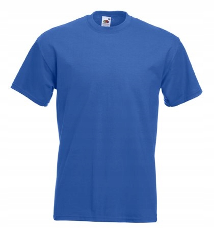 

Koszulka T-shirt Fruit of The Loom Premium Blue L