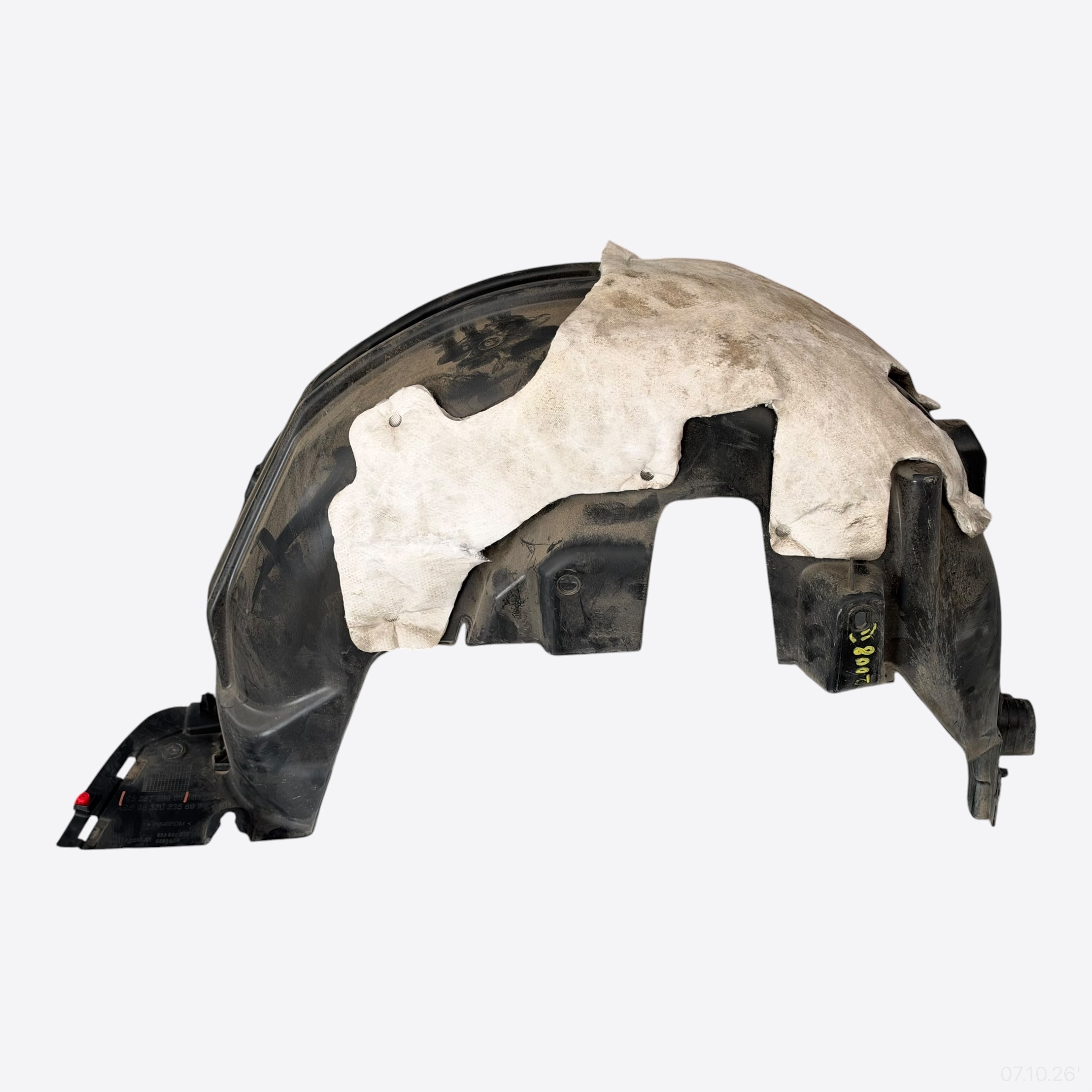 mudguard rear. left PEUGEOT 2008 II LIFT 9825798980