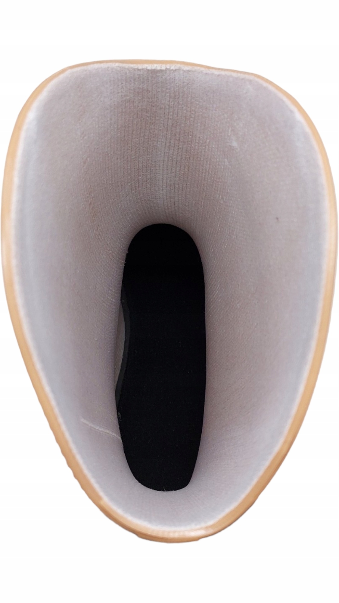 KALOSZE DAMSKIE BOTKI EKOSKÓRA CZARNE r. 36 Kolor czarny