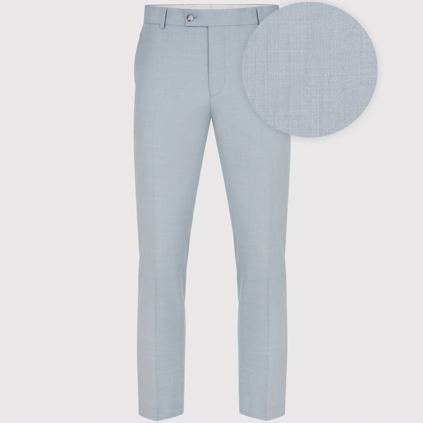 Elegantní modré kostýmkové kalhoty Pako Lorente vel 88/182