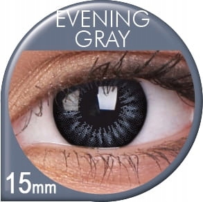 

Soczewki zmieniające Big Eyes Evening Gray, 2 szt.
