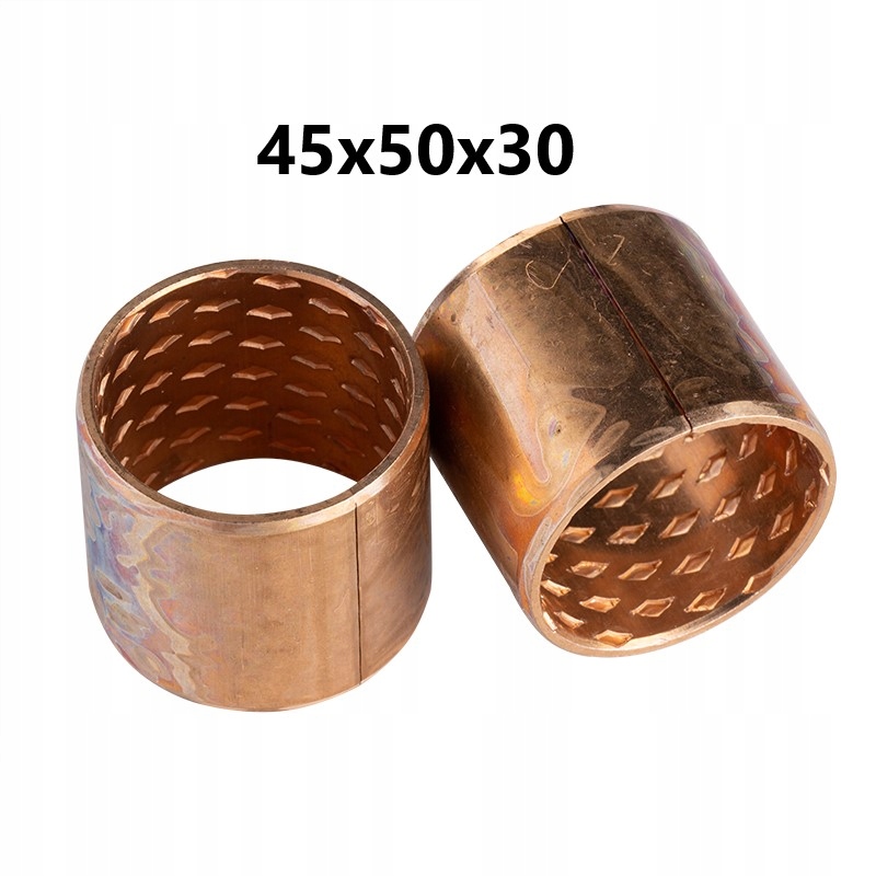 Tuleja ślizgowa z brązu Łożysko E90 45x50x30