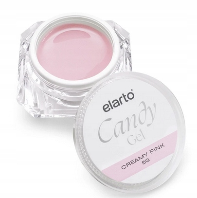 Stavební gel Elarto Růžový Candy Creamy Pink 50 g