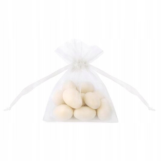 

Woreczki z organzy 8cmx10cm Białe 10szt