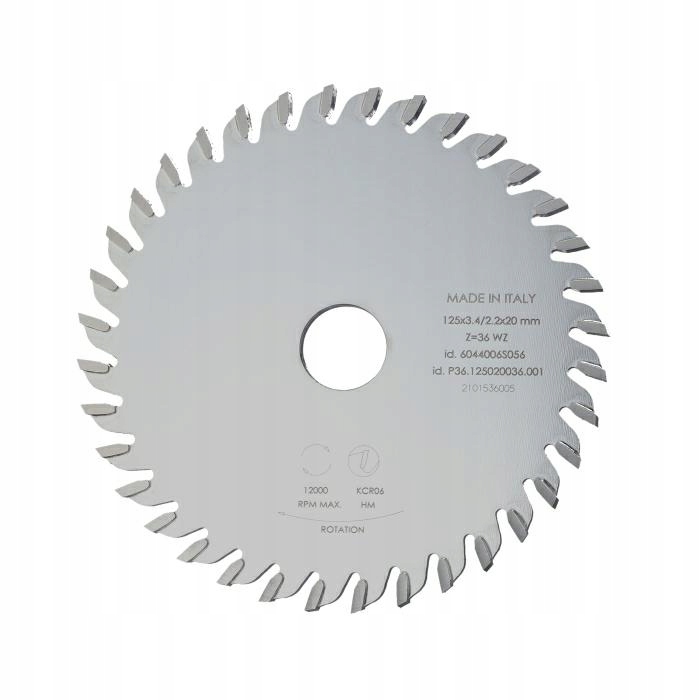 Ita Tools podcinak trapezowy 125x20x36Z