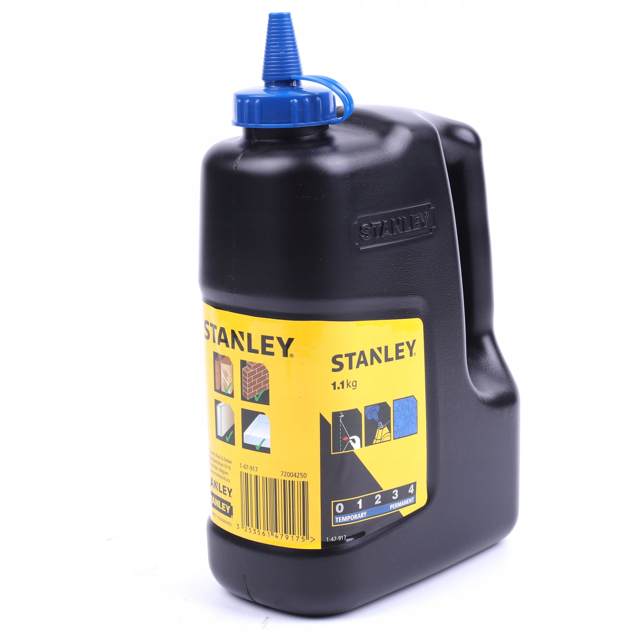 KREDA NIEBIESKA TRASERSKA NIEBIESKA STANLEY 1kg Typ kreda