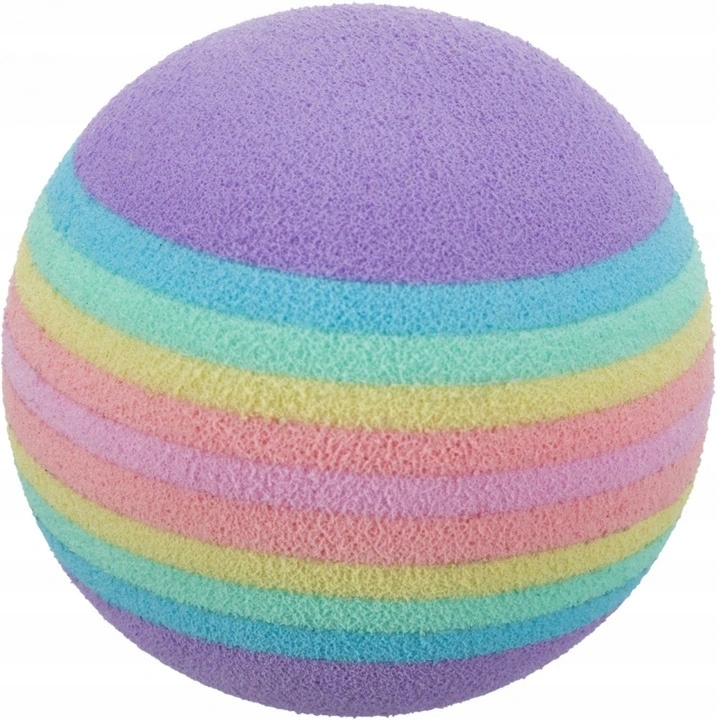 

Trixie piłka tęczowa dla kota twarda 3,5cm