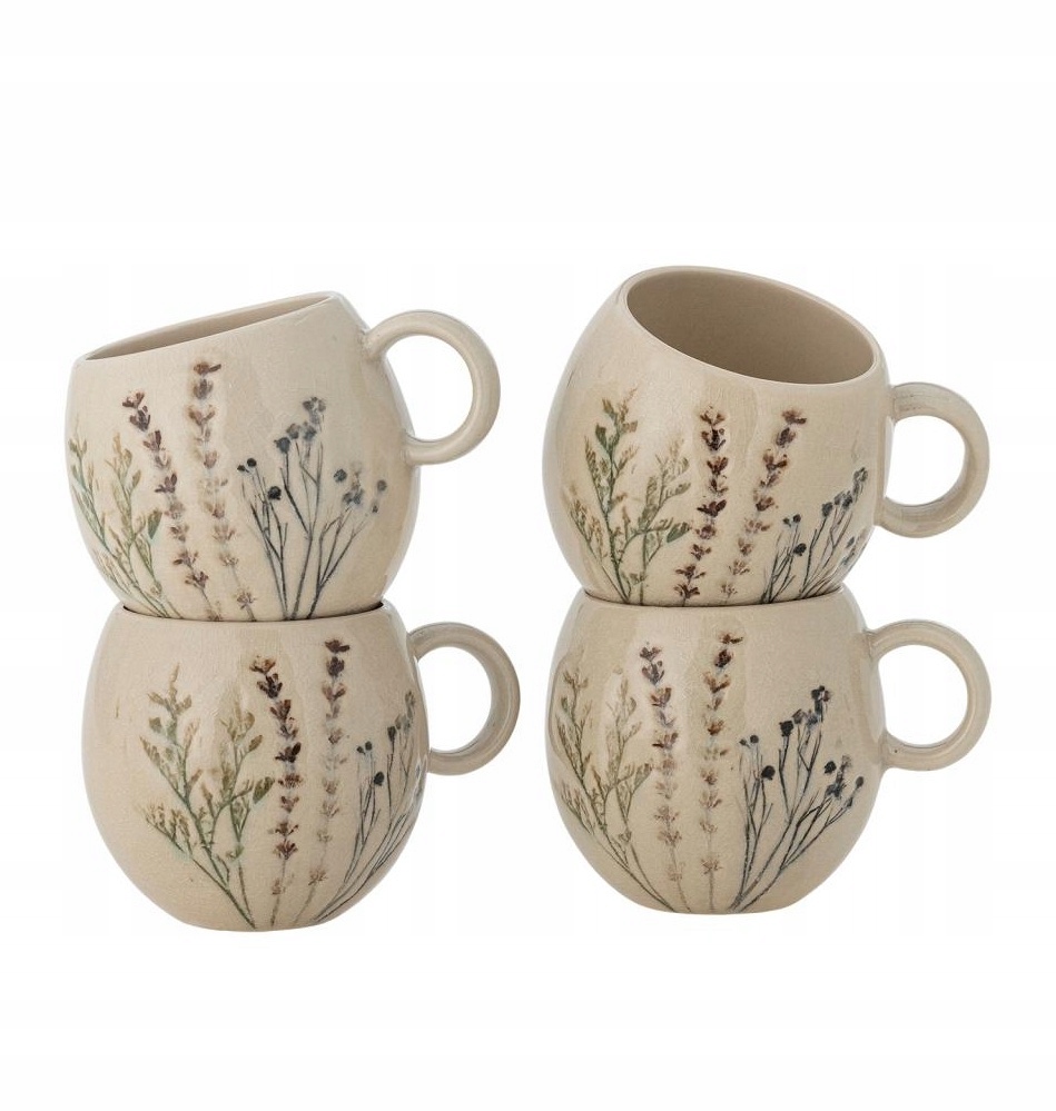 Bloomingville Bea Hrnek 250 ml Sada 4 hrnků