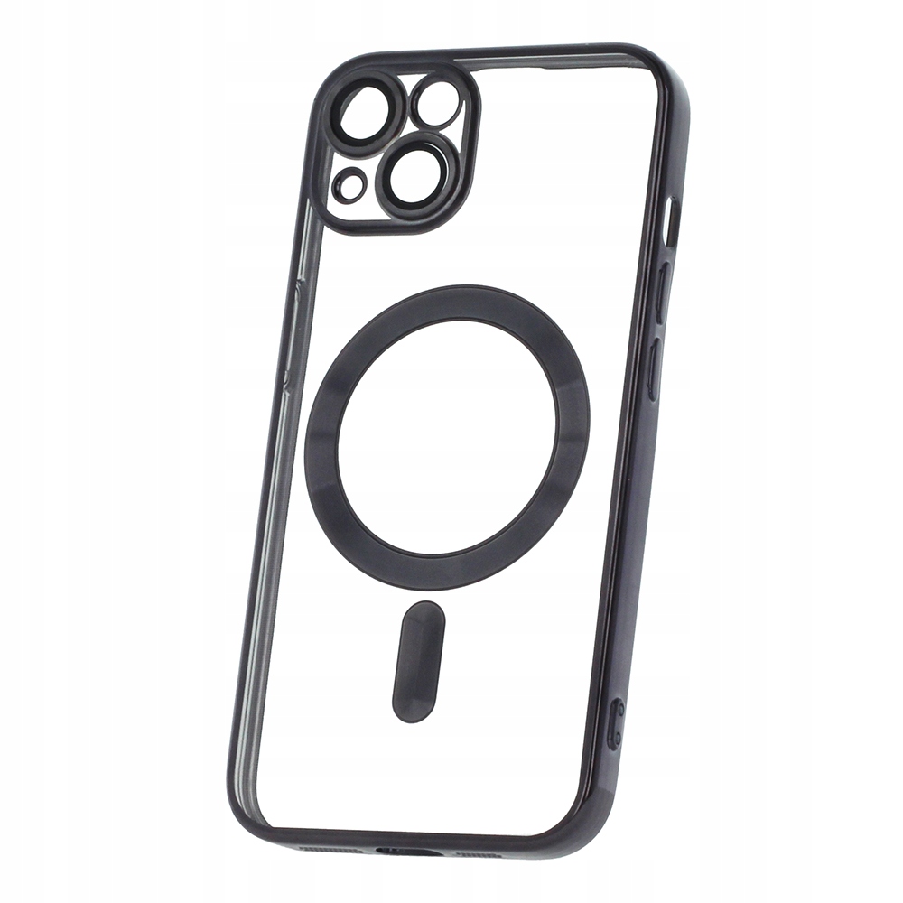 Nakładka Color Chrome Mag do iPhone 17 Air 6,6" czarna Tfo