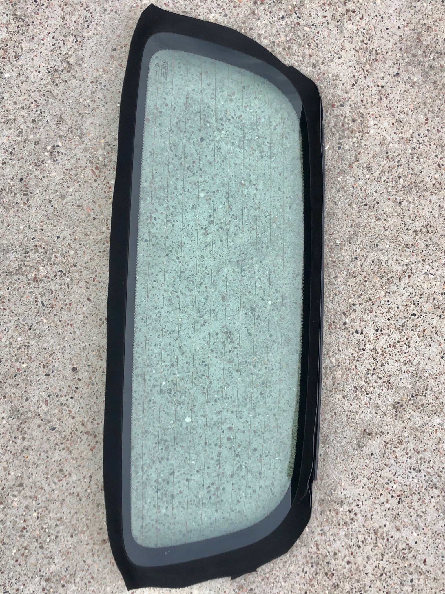 718 - Porsche Boxster 981 982 заднє скло задній дах