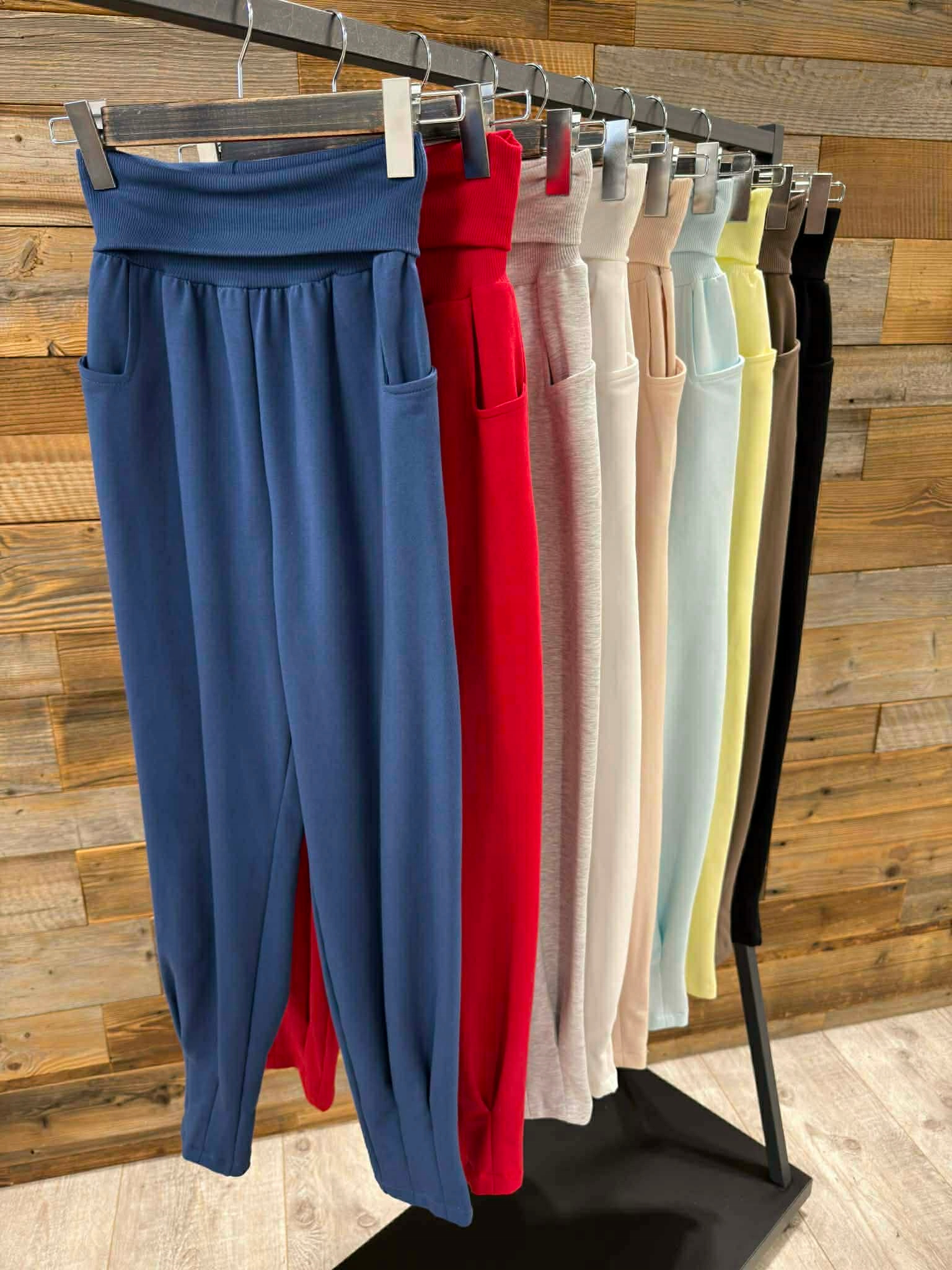 By O La La! Teplákové Kalhoty Zúžená Nohavice Tanita Světle Modrá/máta S 36