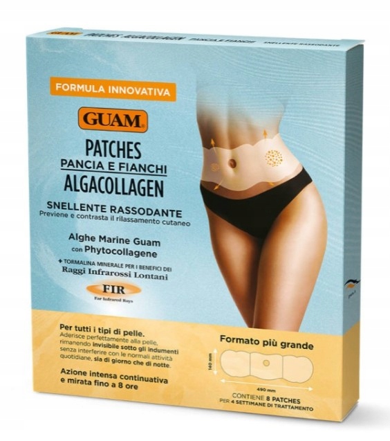 Guam Patches náplasti na zpevnění a zeštíhlení břicha a boků