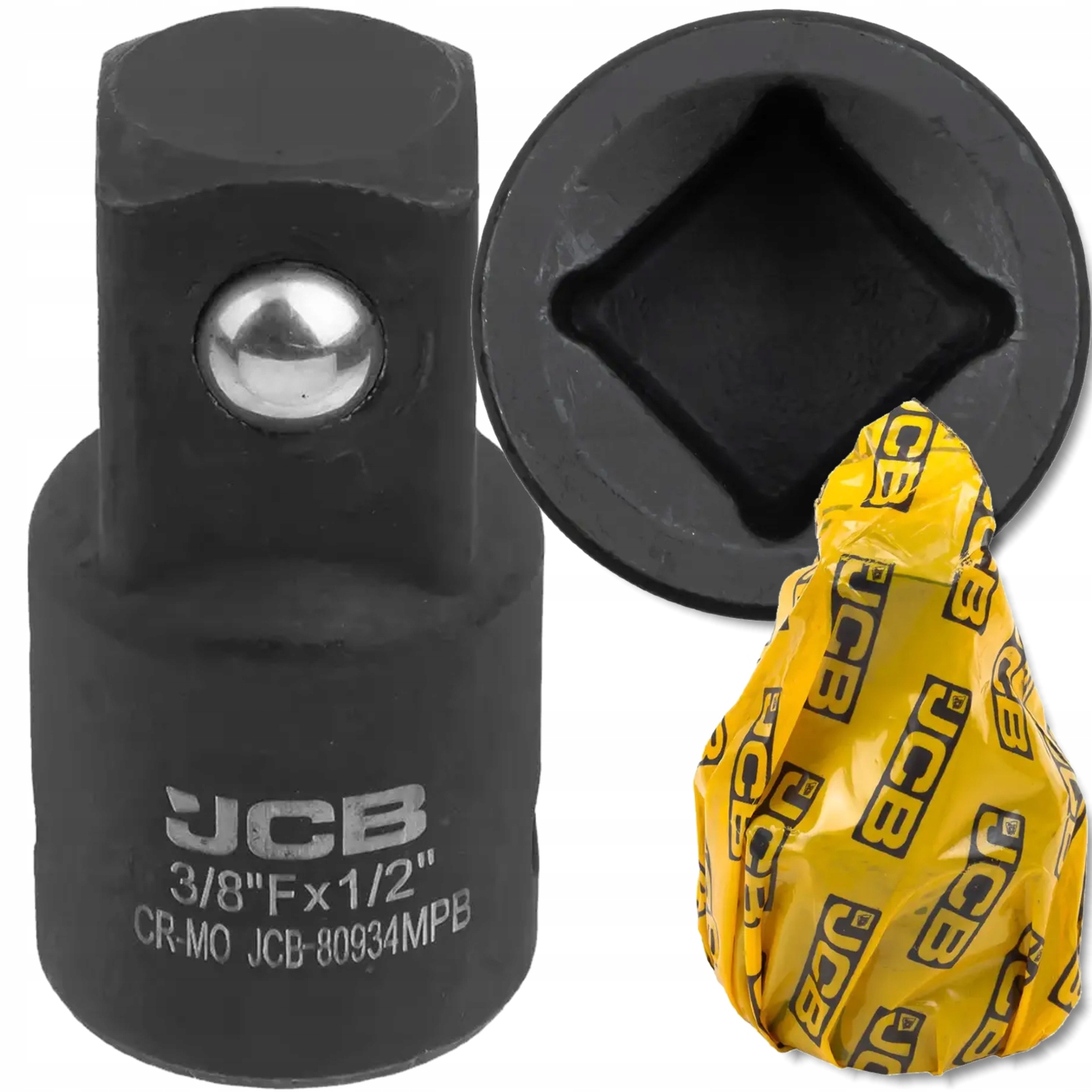 Adapter udarowy 3/8"(F) x 1/2"(M) Jcb