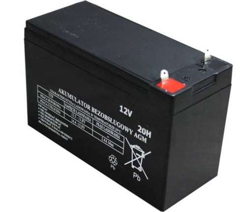 Gelový Akumulátor Agm Bezúdržbová Pro Sekačku Traktor 12V 5AH