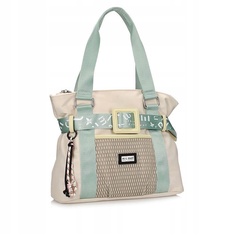 Klasická béžová dámská shopperka Pepe moll 251312 Licra Tri-off