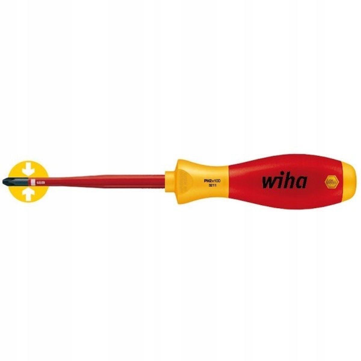 Śrubokręt Wiha SoftFinish PH1X80