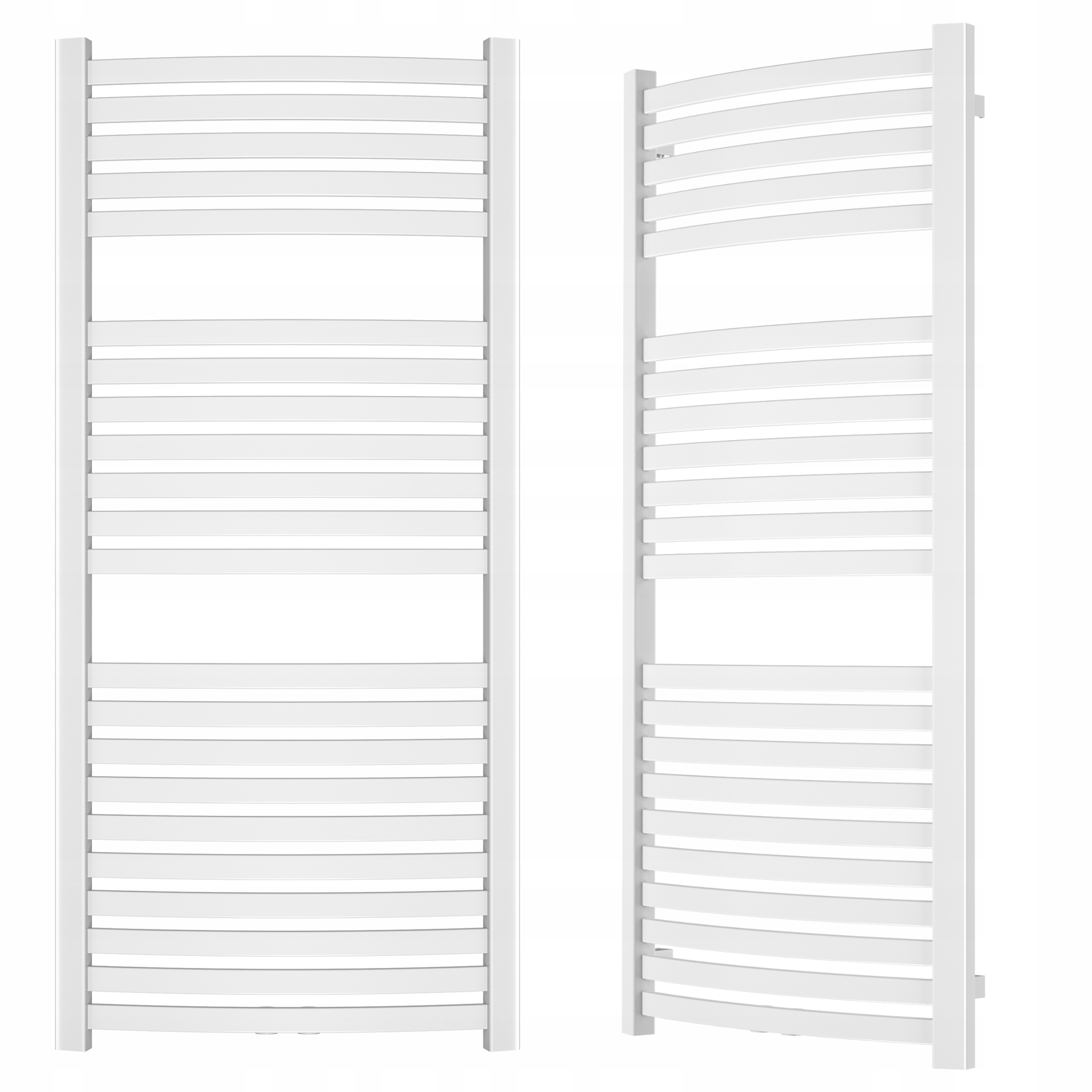 Koupelnový Radiátor Bílý Dekorativní Žebřík Radiátor 54X120 cm Vertikální
