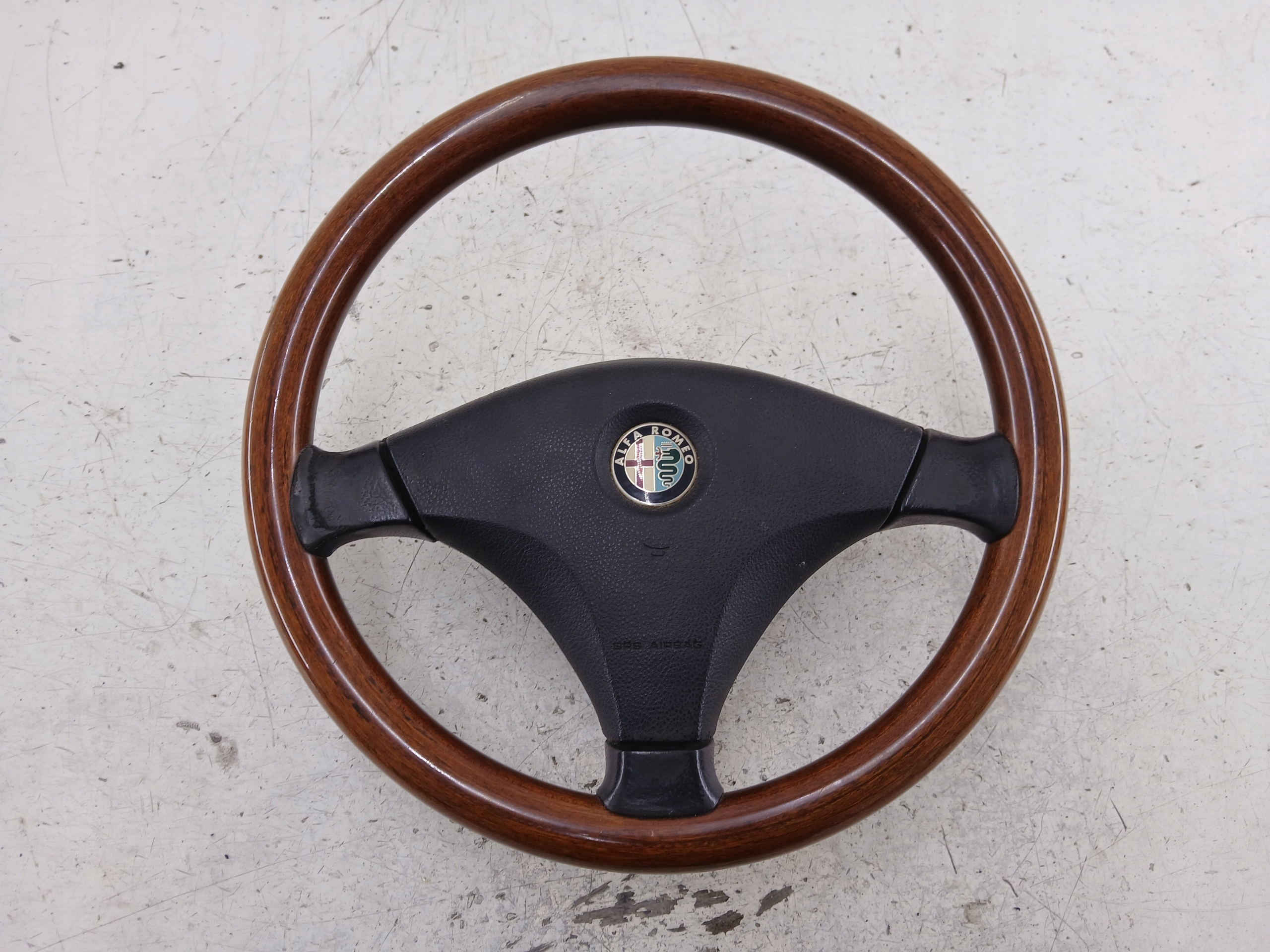 ALFA ROMEO 147 156 lenkrad Holzerne AIRBAG