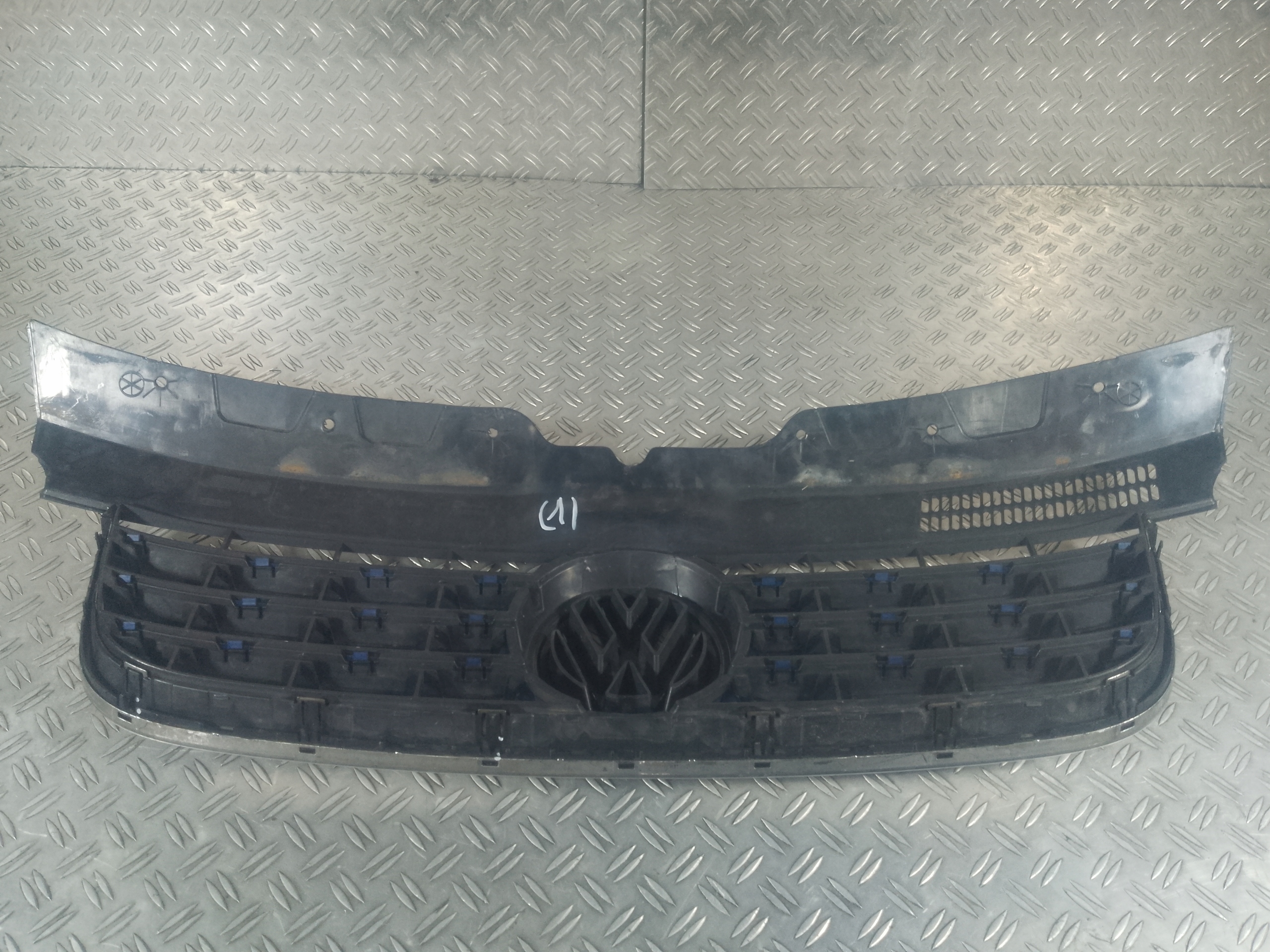 VW Transporter T5 Kühlergrill FRONTGRILL Kühlergitter 7H5807101 - Thumbnail 5
