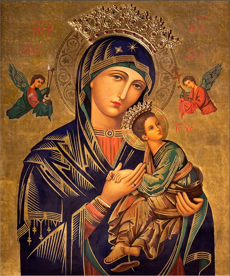 Obraz na plátně M Boží Neustálé Pomoci 60x90cm