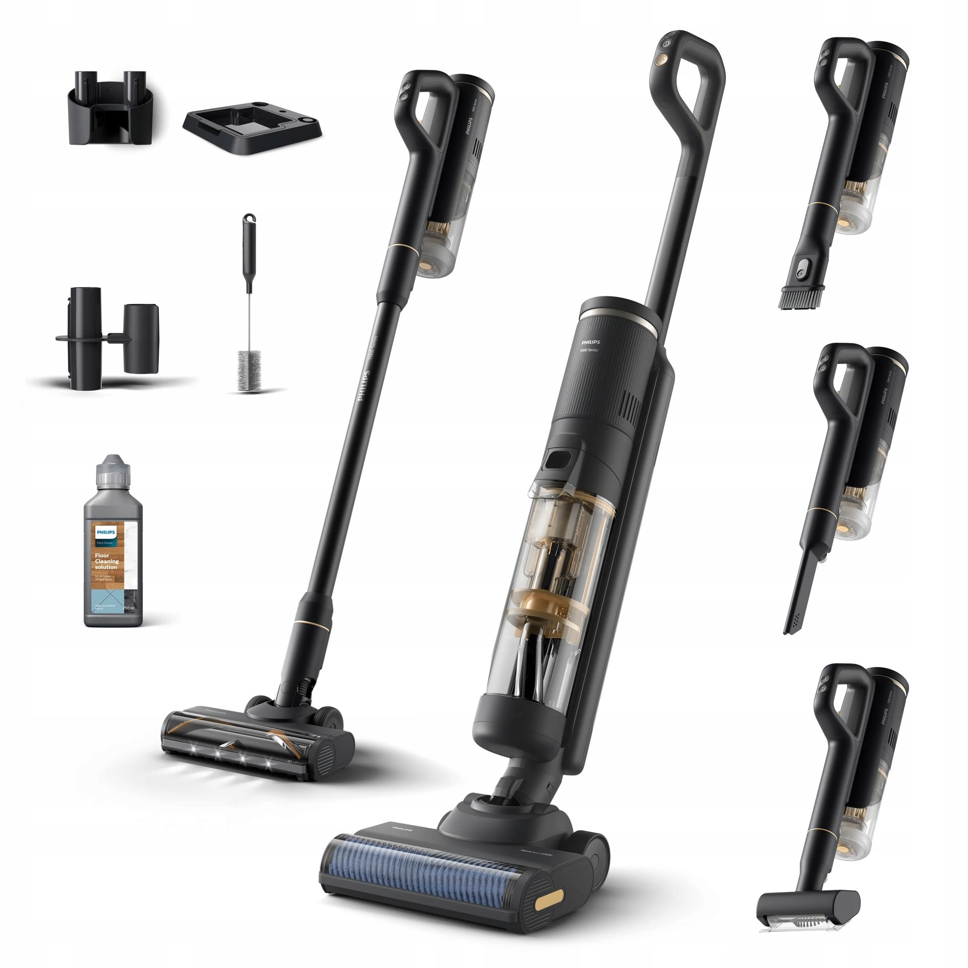 Philips Bezdrôtový vysávač AquaTrio 7000 s funkciou vytierania XW7264/11