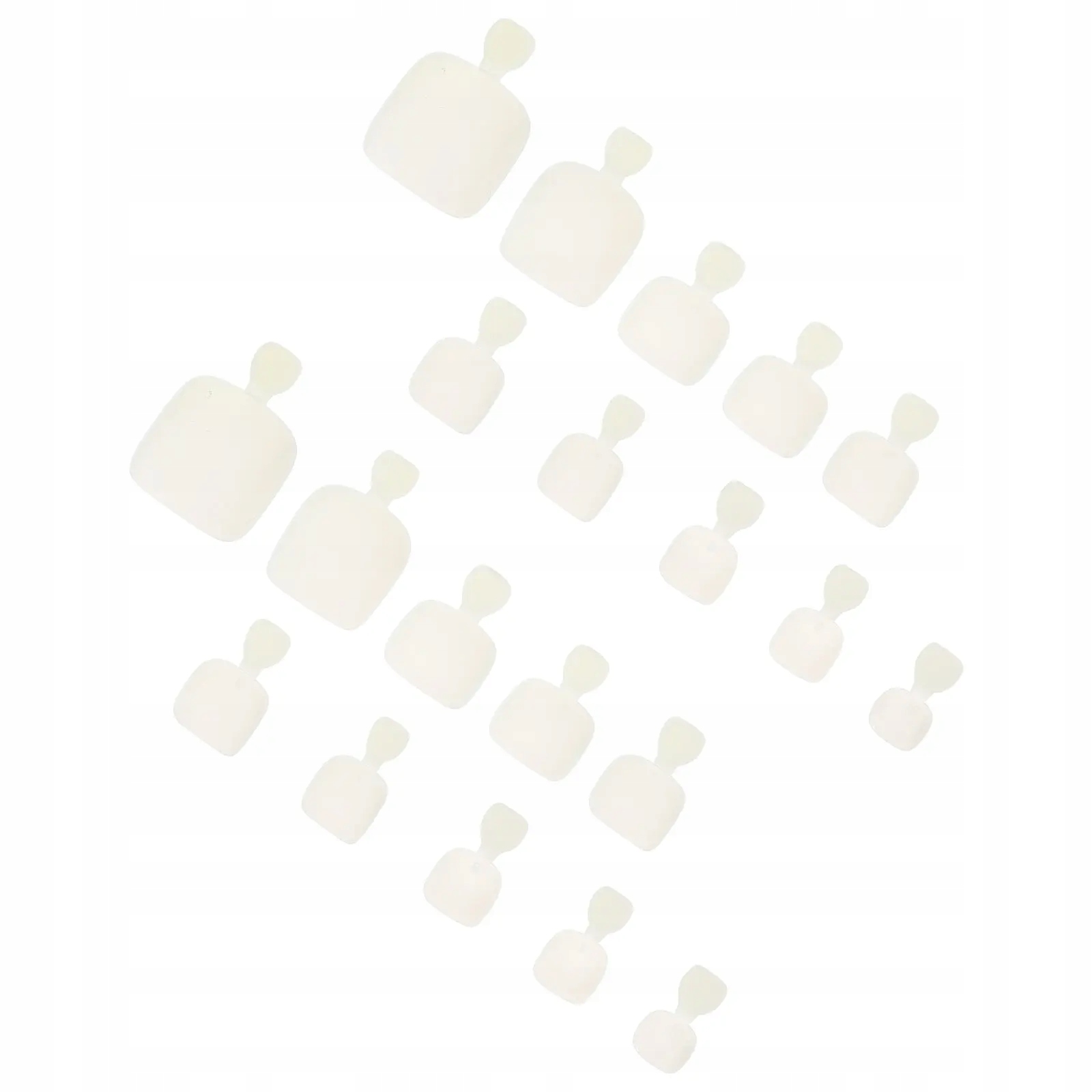 Plastikowe Sztuczne Paznokcie U Stóp Pakowane