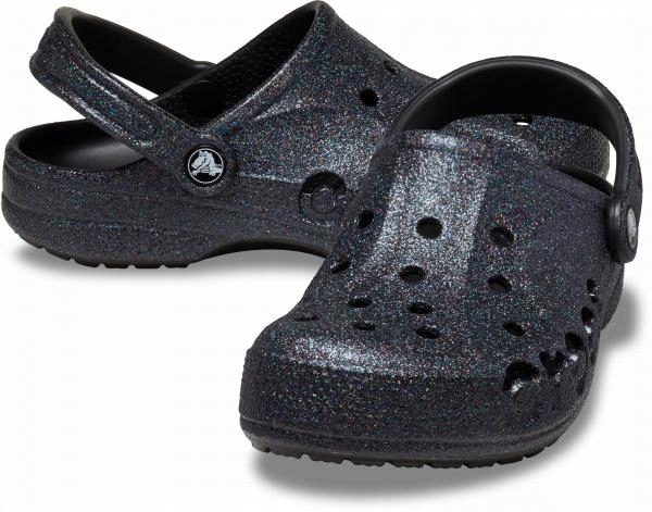 Dámske ľahké šľapky Dreváky Crocs Baya Glitter 205925 Clog 39-40