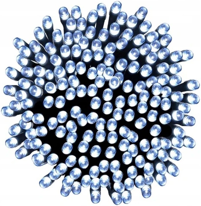 

Lampki choinkowe zimny biały flash 200 Led