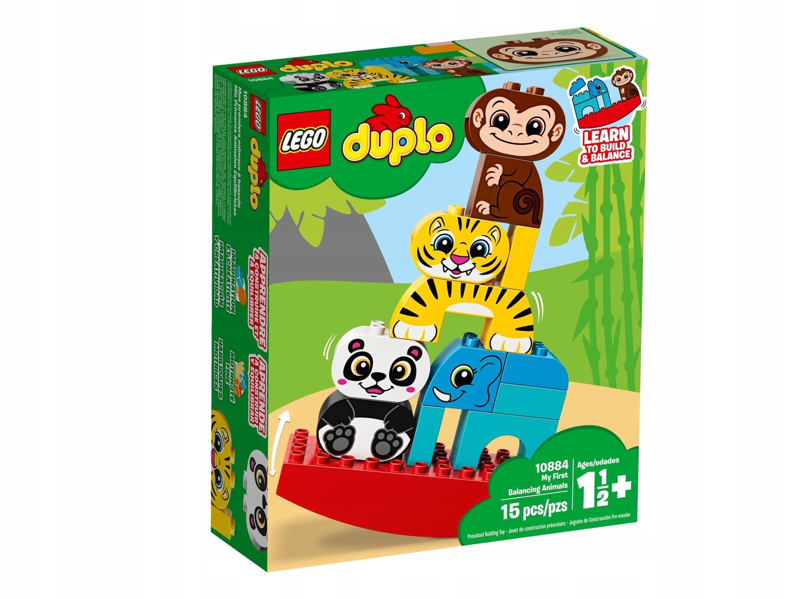 Lego Duplo Moje pierwsze zwierzątka na równoważni 10884