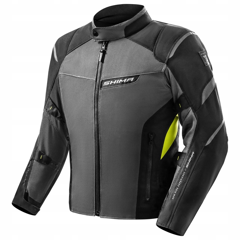 Textilná bunda Shima Rush 2.0 Vented Fluo šedá žltá fluo čierna Darčeky