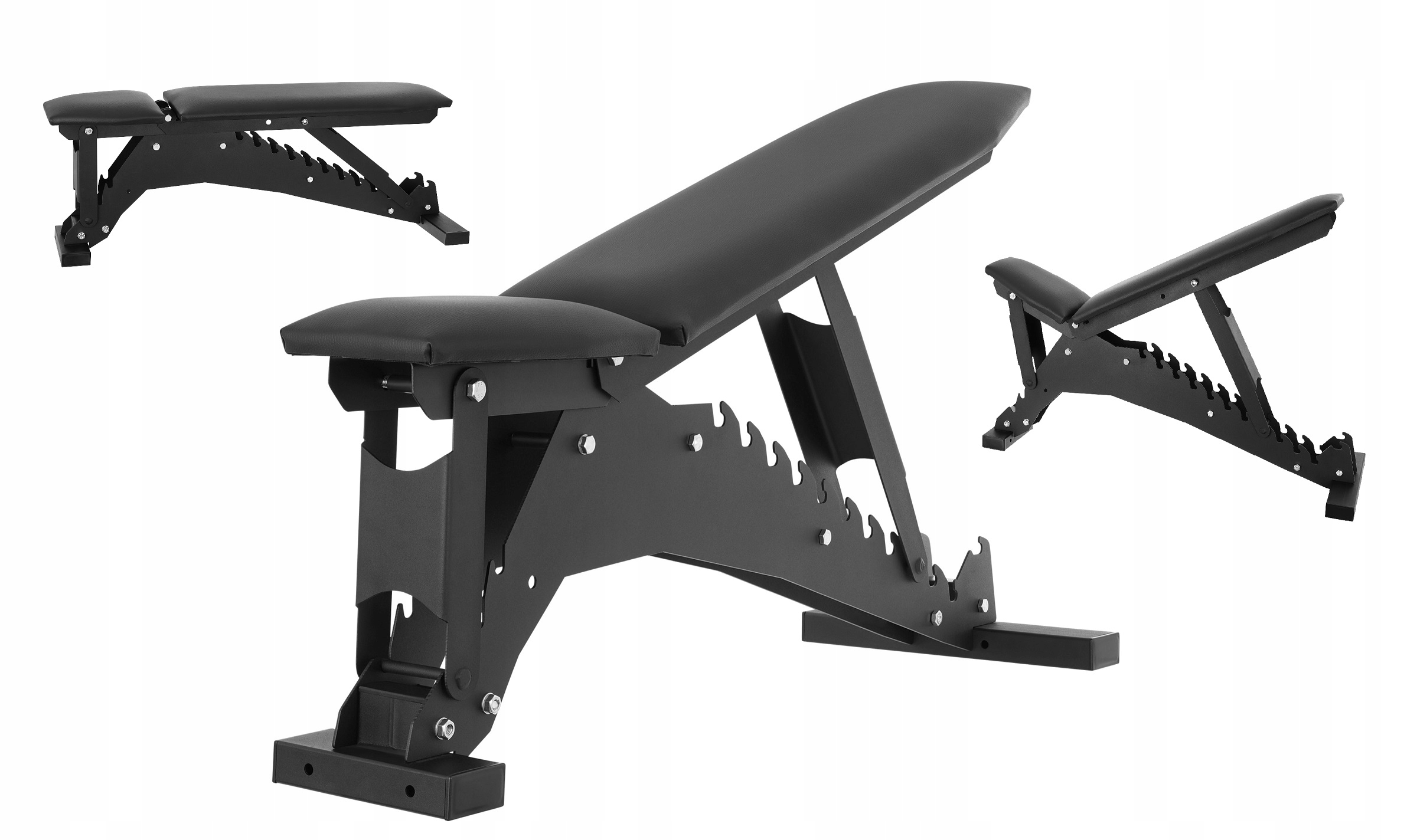 Posilovací lavička Oboustranně nastavitelná 7