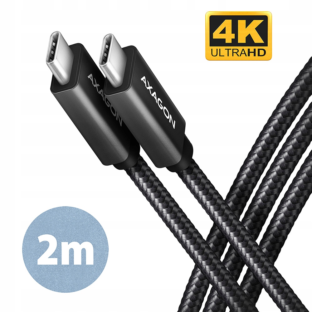 Axagon Data and charging Usb 2.0 cable BUCM32-CM20AB Usb Type-C to Usb