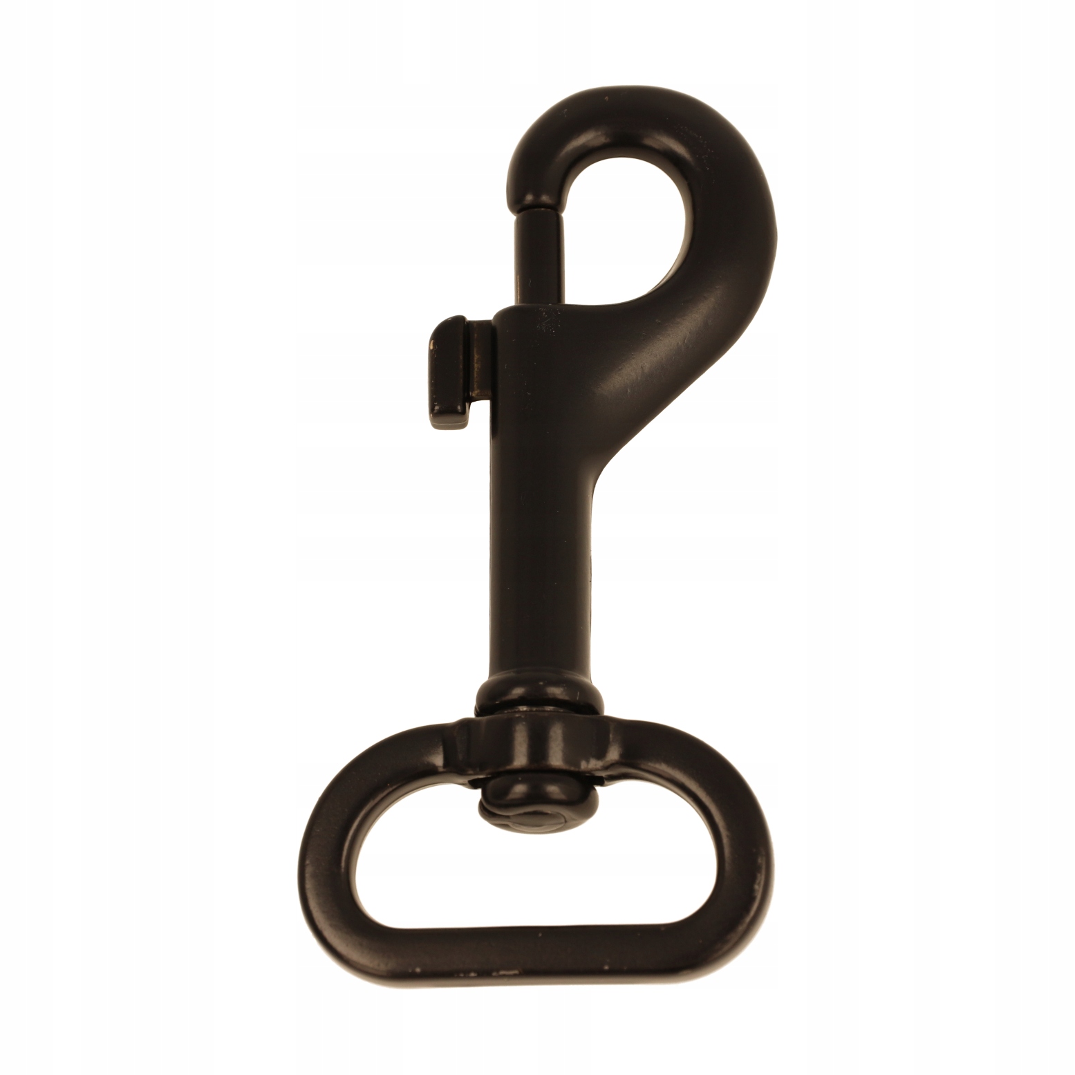 Karabina na Vodítko 25mm x 67mm Karabina 110kg Zapínání 20ks Černá Mat