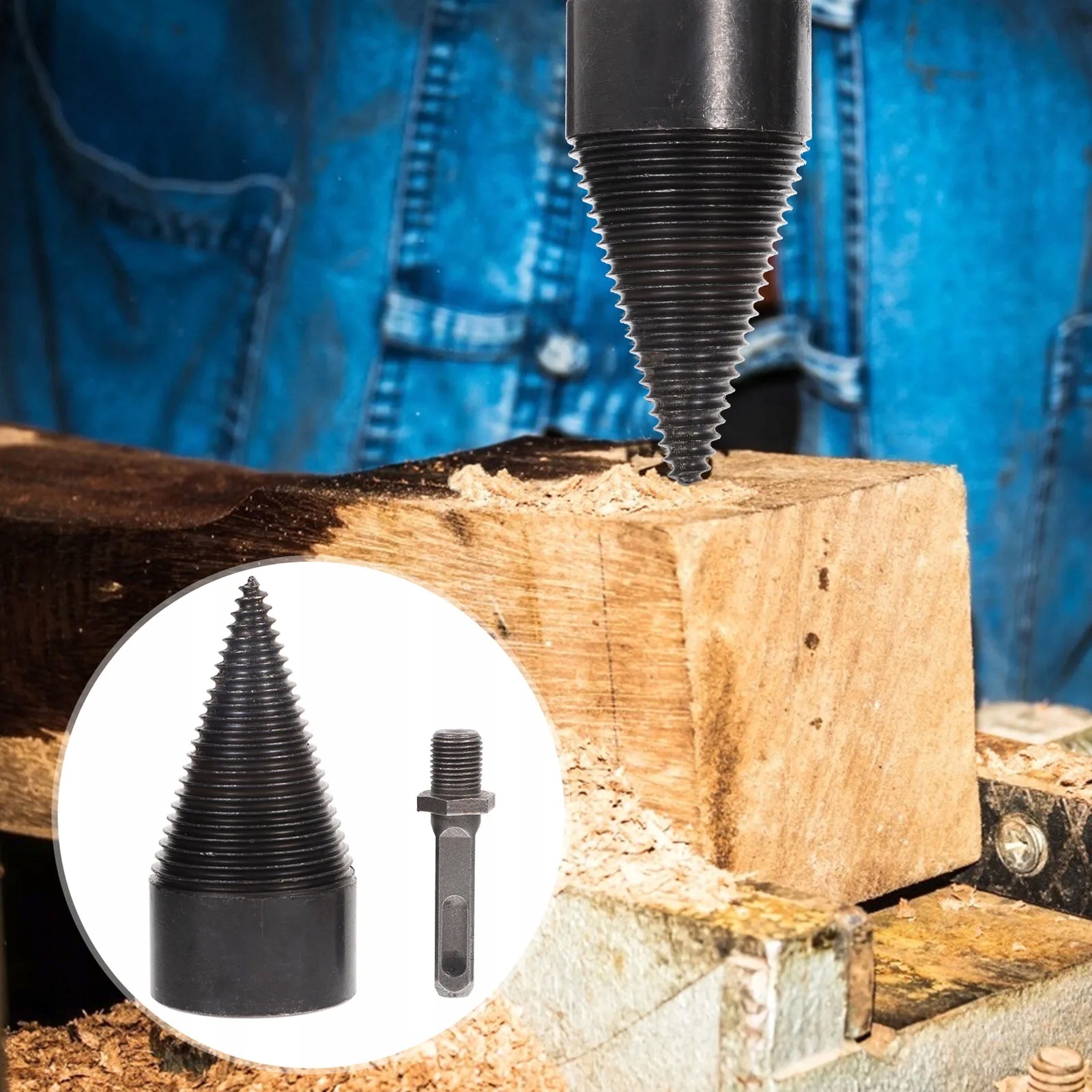 Wiertło Auger Drewna Drewno Opałowe Dedykowane Marka inna