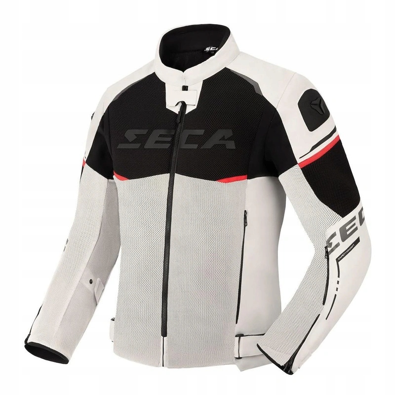 Textilná motocyklová bunda Seca Airflow III Grey sivá Darčeky