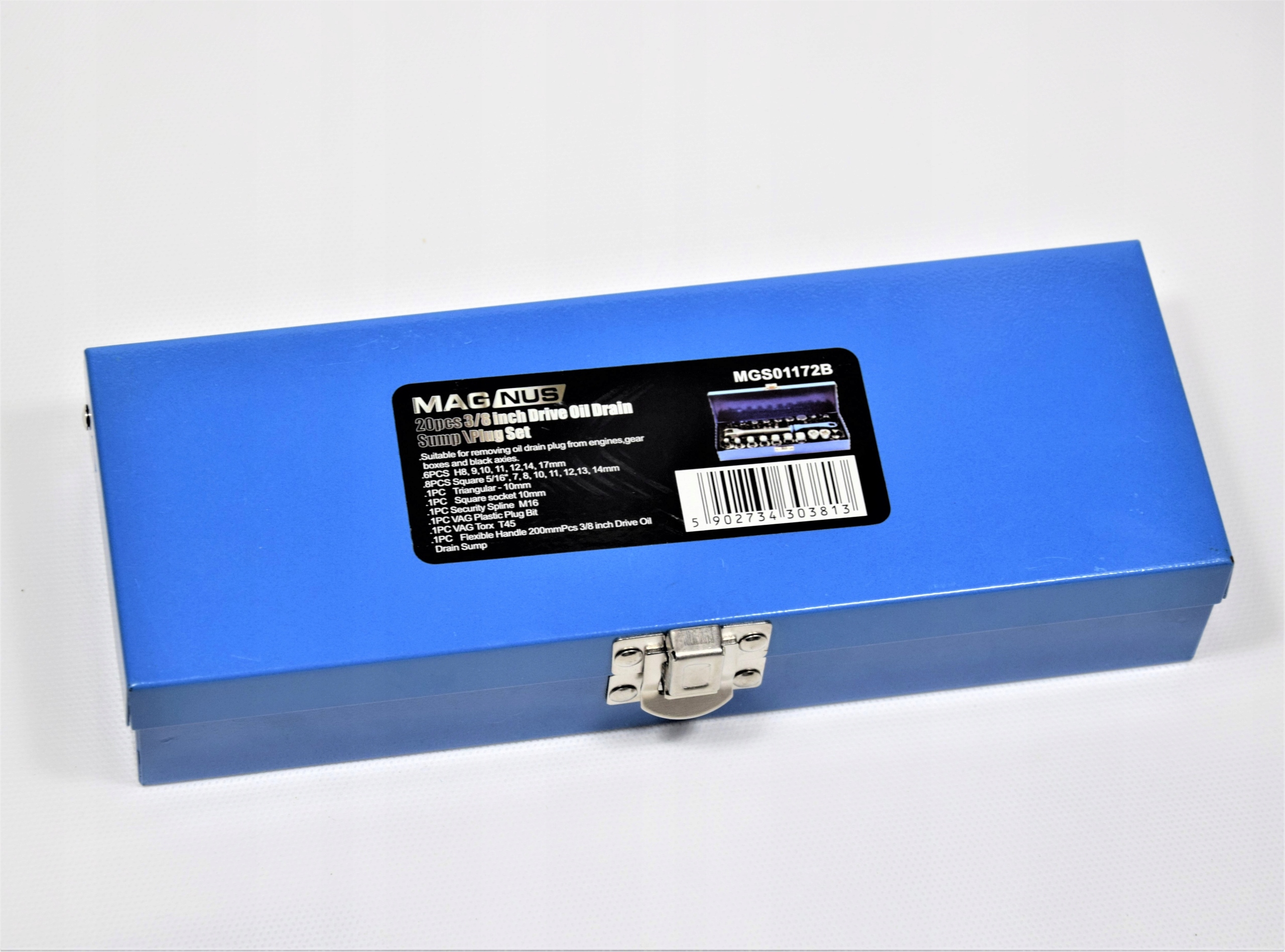 ZESTAW NASADEK DO KORKOW SPUSTU OLEJU 20 SZT MAX Weight with packaging 1 2 kg