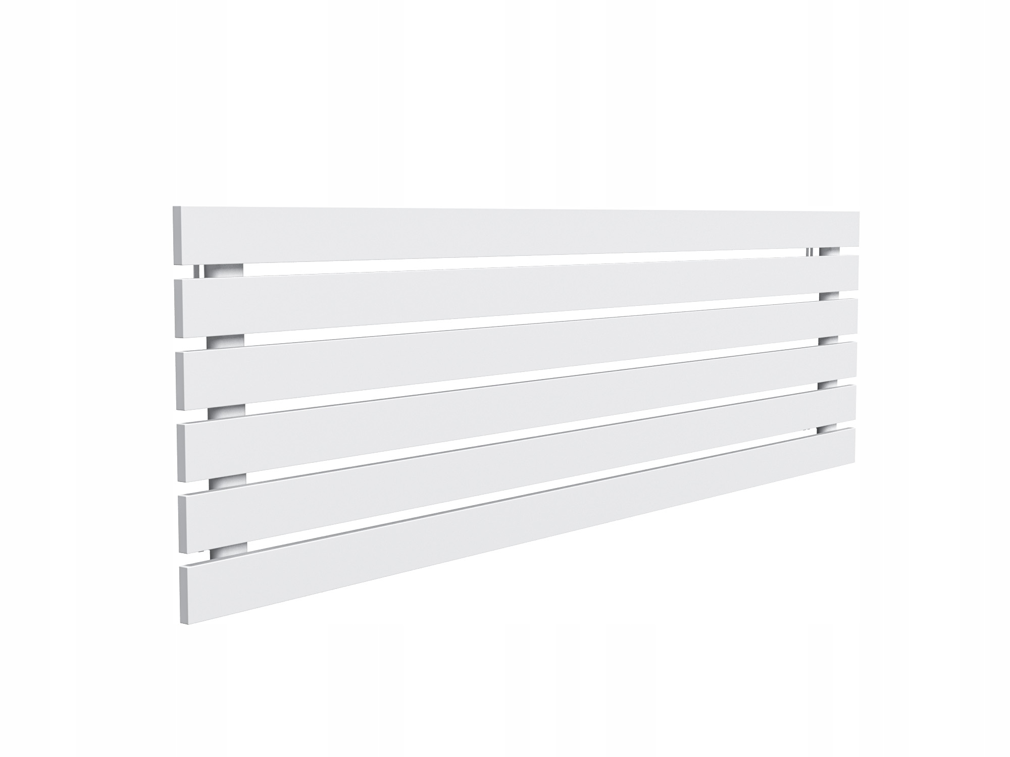 

Grzejnik pokojowy poziomy Belloslim 45x140 biały M