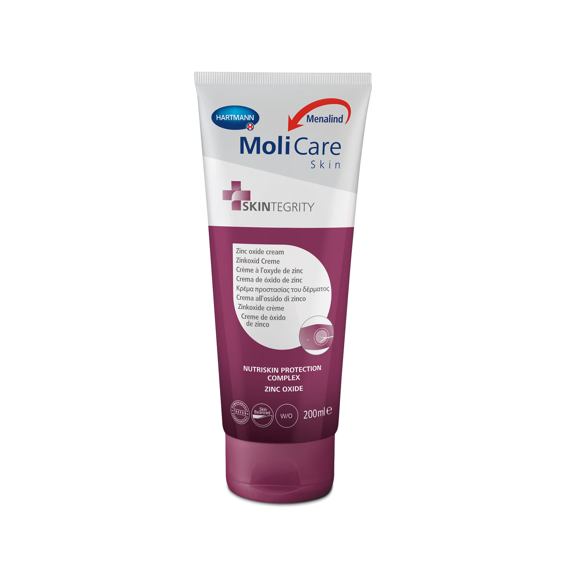 

Krem Ochronny z tlenkiem cynku MoliCare Skin 200ml