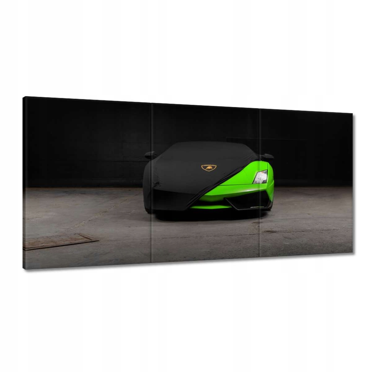 Obrazy 180x90 Limetkové športové auto